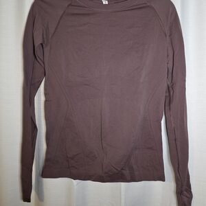 Athleta Long Sleeve Top - Mauve